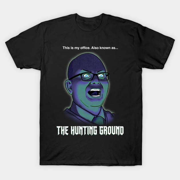 Colin Robinson's Hunting Ground T-Shirt by Wozzozz